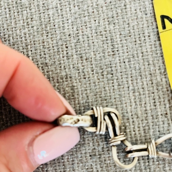 Vintage 925 silver Mexican 26 gram bracelet - Picture 3 of 7